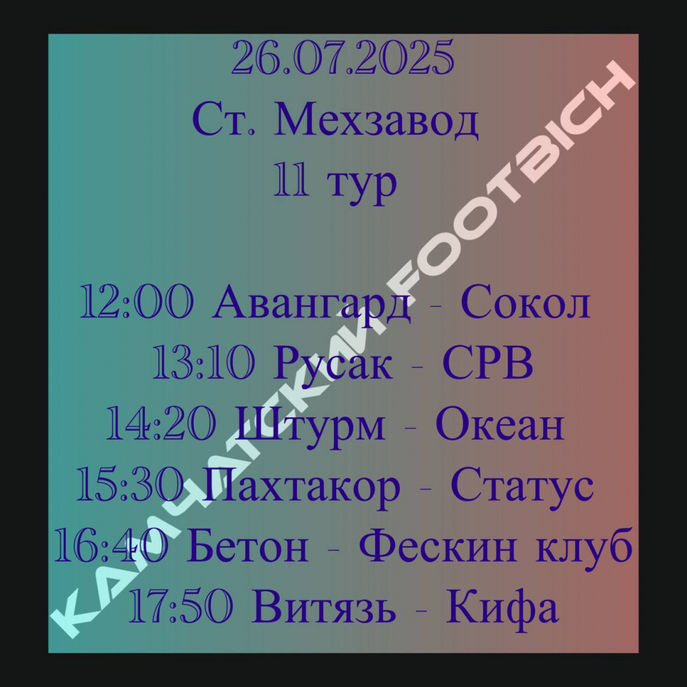 Кубок Федерации по мини-футболу в формате 8/8 среди мужских команд