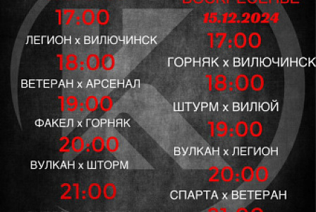 Чемпионат города по футзалу 2,3 тур в Вилючинске