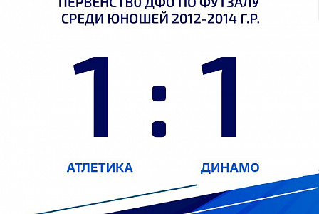 Результаты первого дня Первенства ДФО по футзалу ⚽️